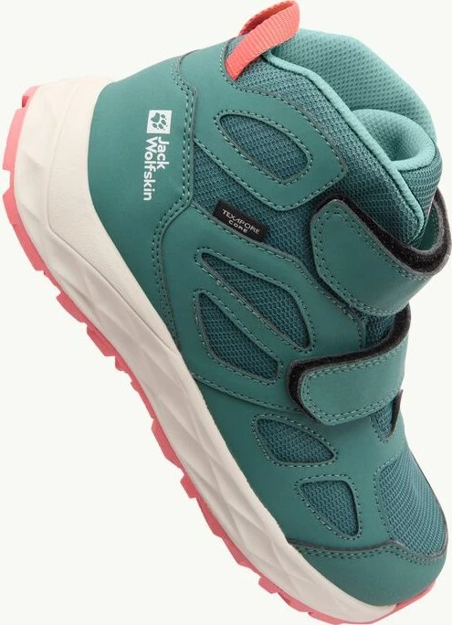 Jack Wolfskin Woodland Texapore Mid VC jade green (Junior)