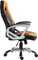 CLP Foxton Kunstleder Gamingstuhl, schwarz/orange Vorschaubild