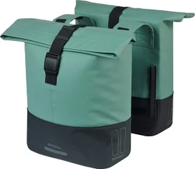 Basil Cove Doppeltasche Gepäcktasche silvergreen/black