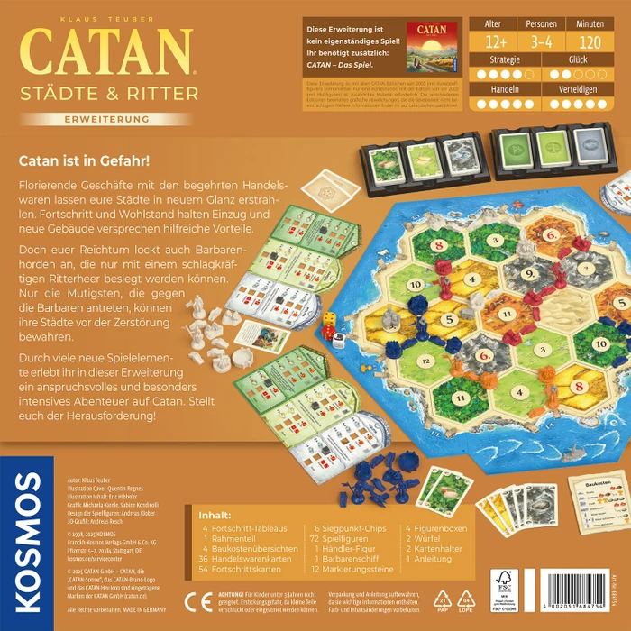 Die Siedler von Catan - Städte & Ritter 2025 (Erweiterung)