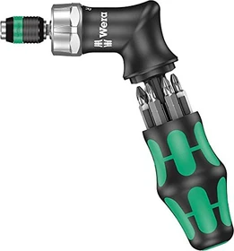 Wera Kraftform Kompakt Pistol RA Bitset, 6-tlg.