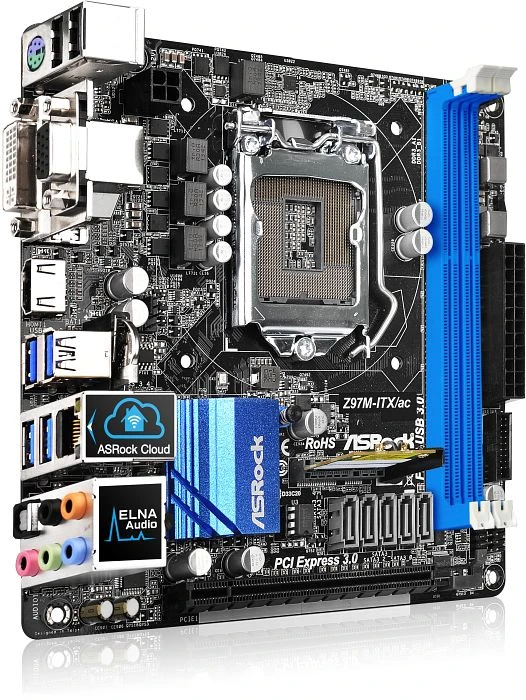 ASRock Z97M-ITX/ac (Intel 1150)