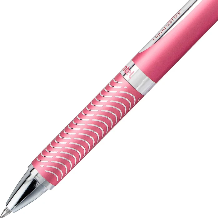 Pentel EnerGel Sterling BL407 Gelroller rosa/silber