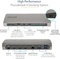 StarTech Dual DP 4K 60Hz Thunderbolt 4 Dock, Thunderbolt 4 [Buchse] Vorschaubild