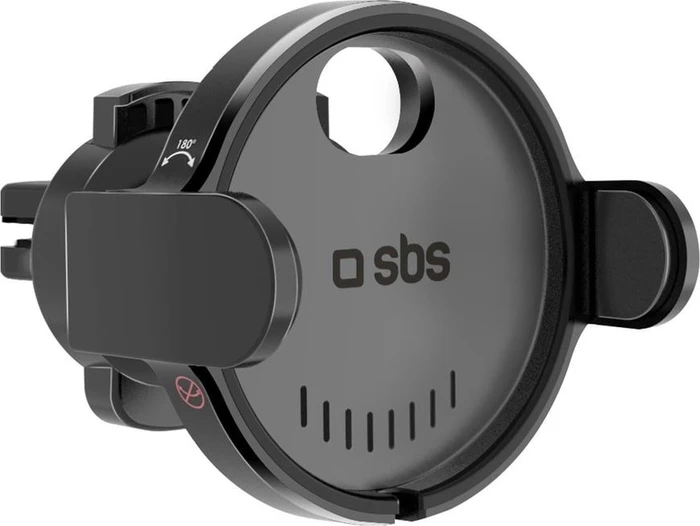 SBS Mobile Autohalterung kompatibel mit Magsafe-Ladegerät schwarz
