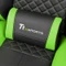 Thermaltake GT Comfort C500 Gamingstuhl, schwarz/grün Vorschaubild