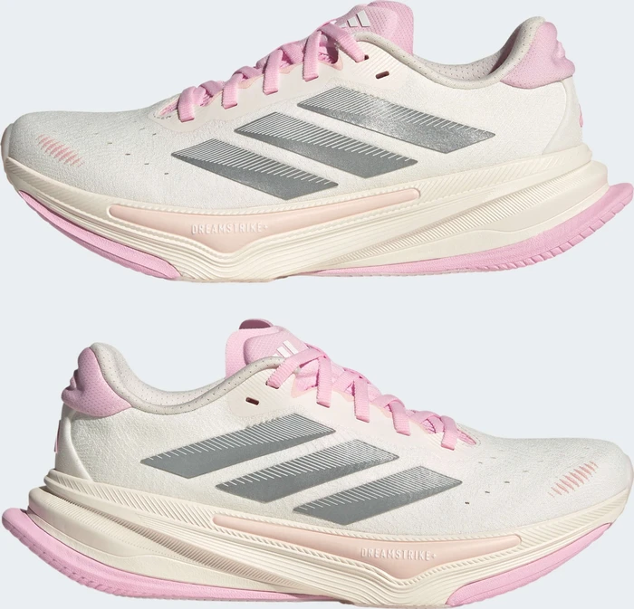 adidas Supernova Prima 2 core white/silver metallic/clear pink (Damen)
