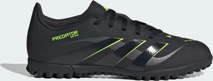 adidas Predator Club TF core black/carbon/lucid lemon (Junior)