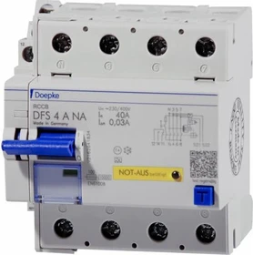 Doepke Fehlerstromschutzschalter DFS 4 063-4/0,03-A NA