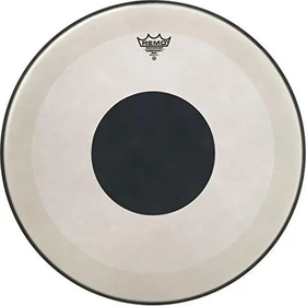 Remo Powerstroke P3 Coated Bottom Black Dot Bass 22"