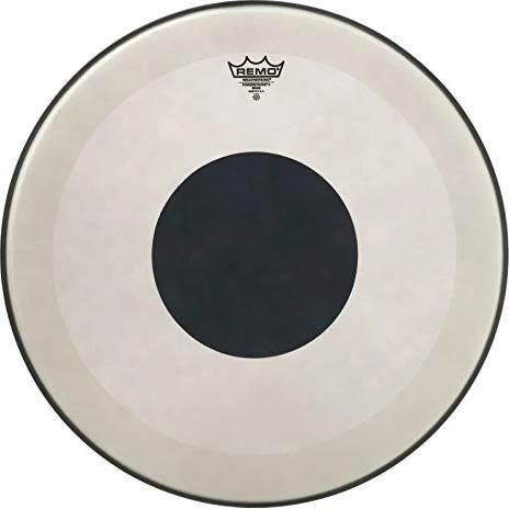 Remo Powerstroke P3 Coated Bottom Black Dot Bass 22"