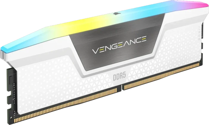 Corsair Vengeance RGB RS weiß UDIMM 32GB Kit, DDR5-6000, CL36-44-44-96