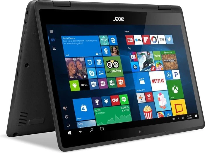 Acer Spin 5 SP513-51-3466, Steel Gray, Core i3-6100U, 4GB RAM, 128GB SSD, DE