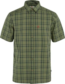Fjällräven Övik Lite Hemd kurzarm green/dark navy (Herren)