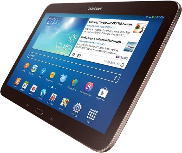 Samsung Galaxy Tab 3 10.1 P5210, rot, 16GB