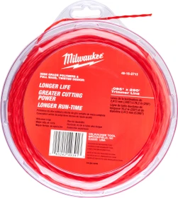 Milwaukee Trimmerfaden für Rasentrimmer, 2.4mm/76cm