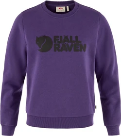 Fjällräven Logo Sweatshirt dark violet (Damen)