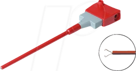 SKS KLEPS 60 Klemmprüfspitze 4mm rot