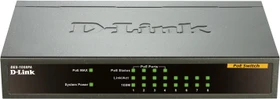 D-Link DES-1000 Desktop Switch, 8x RJ-45, 52W PoE (DES-1008P / DES-1008PA)
