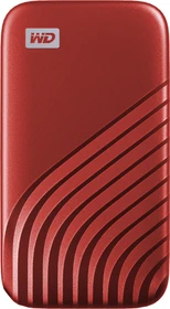 Western Digital WD My Passport SSD, rot, 1TB, USB-C 3.1