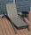 Garden Pleasure Donna Sonnenliege anthrazit (305334)