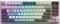 MSI FORGE GK600 TKL Wireless Sky, LEDs RGB, hot-swap, KKT Purple Star, USB/Bluetooth, US Vorschaubild