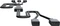 Cooler Master 3-Pin ARGB 1-to-3 Splitter Kabel 50cm, schwarz, 3-fach Vorschaubild