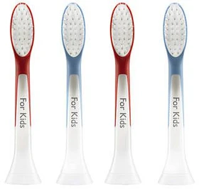 Philips HX6044/07 Sonicare for Kids Kinder-Ersatzbürste, 4 Stück