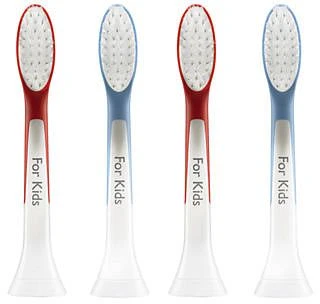 Philips HX6044/07 Sonicare for Kids Kinder-Ersatzbürste, 4 Stück