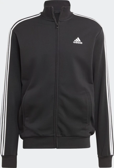 adidas Basic 3-Streifen French Terry Trainingsanzug schwarz (Herren)