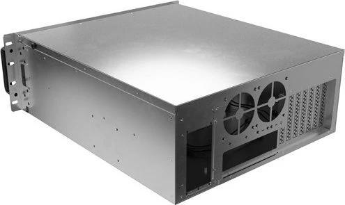 Lanberg Servergehäuse 520/12, schwarz, 4HE, ATX