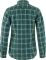 Fjällräven Övik Flannel Hemd langarm deep sea/deep patina (Damen) Vorschaubild