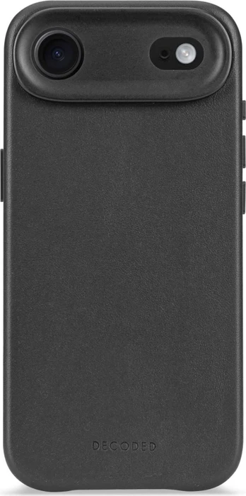 Decoded Leather Back Cover für Apple iPhone Air schwarz
