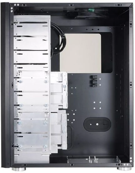 Lian Li PC-D600WB schwarz, Acrylfenster