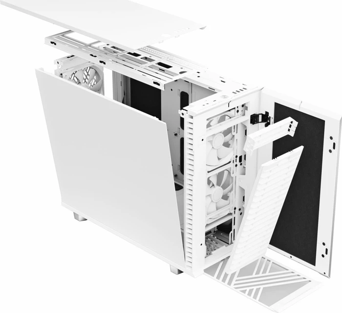 Fractal Design Define 7 White Solid, schallgedämmt