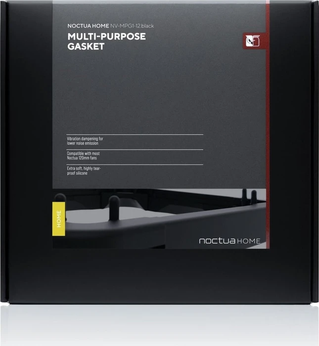 Noctua HOME NV-MPG1-12.black, Mehrzweck-Dichtlippe, 120mm, schwarz