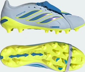 adidas Predator League Fold-Over Tongue AG crystal sky/ray blue/team solar yellow 2
