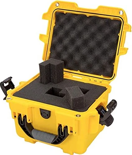 Nanuk 908 Schutzkoffer mit Schaumstoff gelb