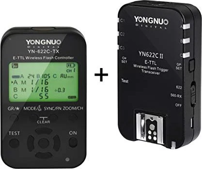 Yongnuo YN-622C-TX i-TTL Funk-Blitzauslöser Sender für Canon