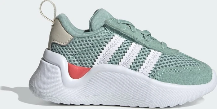 adidas Adifom 70s Comfort Closure Elastic Laces hazy green/cloud white/alumina (Junior)