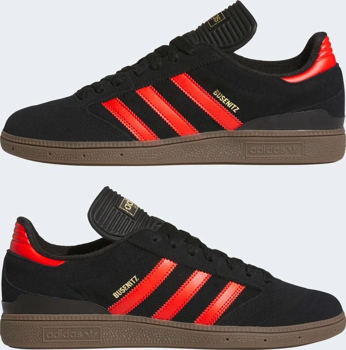 adidas Busenitz core black/bold orange/gum (Herren)