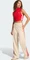 adidas Firebird Trainingshose lang crystal linen/better scarlet (Damen) Vorschaubild