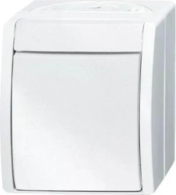 Busch-Jaeger Ocean Wippschalter, alpinweiß