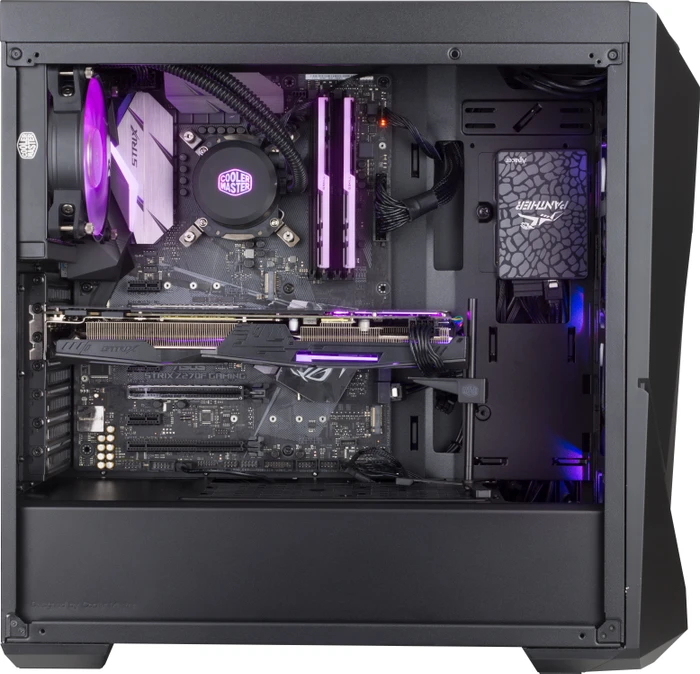 Cooler Master MasterBox K500 ARGB, Glasfenster