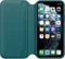 Apple Leder Folio Case für iPhone 11 Pro pfauenblau Vorschaubild