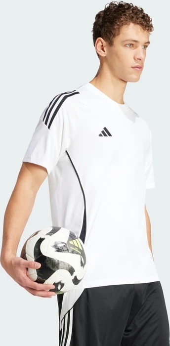 adidas Tiro 24 Trikot kurzarm weiß/schwarz (Herren)