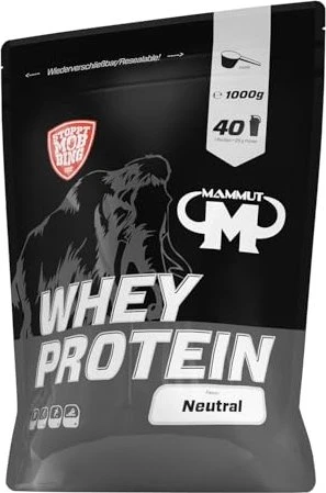Mammut Nutrition Whey Protein Neutral 1kg