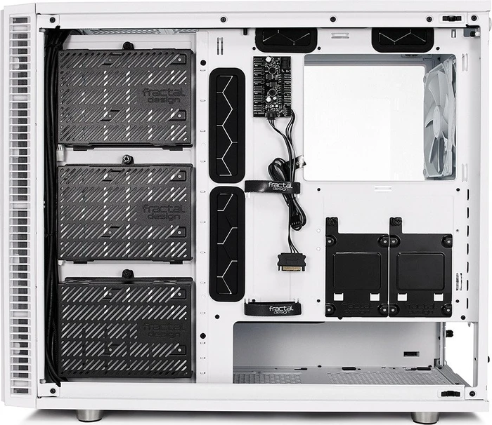Fractal Design Define S2 White, Glasfenster, schallgedämmt