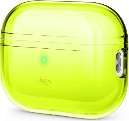 Elago Clear Case für Apple AirPods Pro 2 Neon Yellow