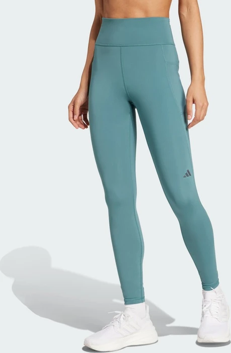 adidas Own the Run Laufhose 7/8 preloved teal (Damen)